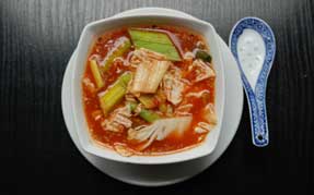 Suki yaki Kyllingesuppe