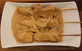 Sate kai Kyllingespyd 