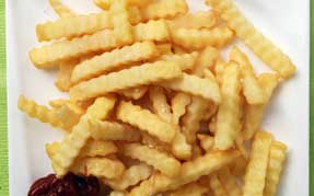 Lille bakke pommes 
frites